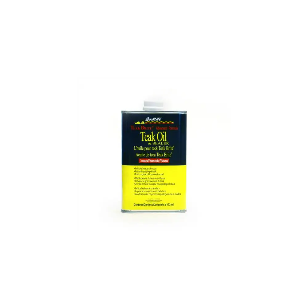 Boat Teak Sealer - 16 Ounce Can - BOA1084